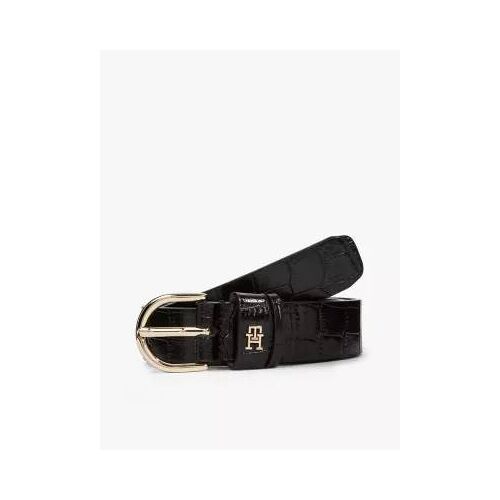 Ceinture Essential en cuir à motif crocodile