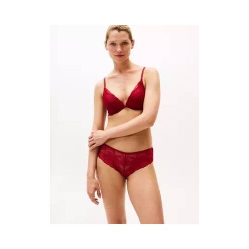 Soutien-Gorge Push-Up Dentelle Métallisée