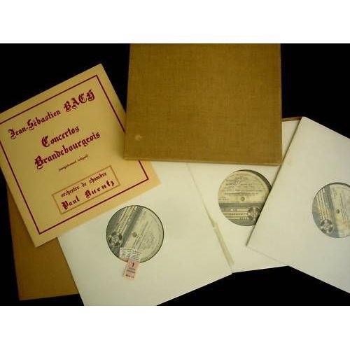 Concertos Brandebourgeois - Paul Kuentz 1957 ( Maugras, Rabot , Frasca-Colombier, Scherbaum, Lardé, Debost, Baudlot...)