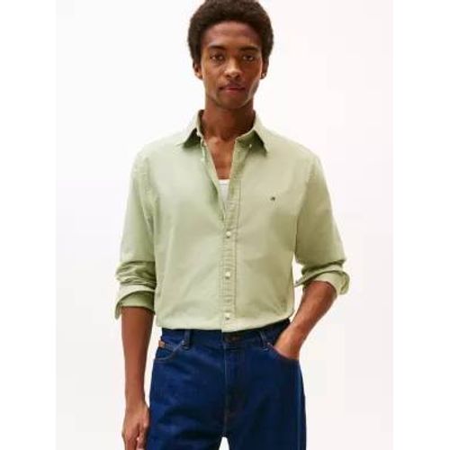 Chemise Coupe Standard Boutonnée En Coton Bio