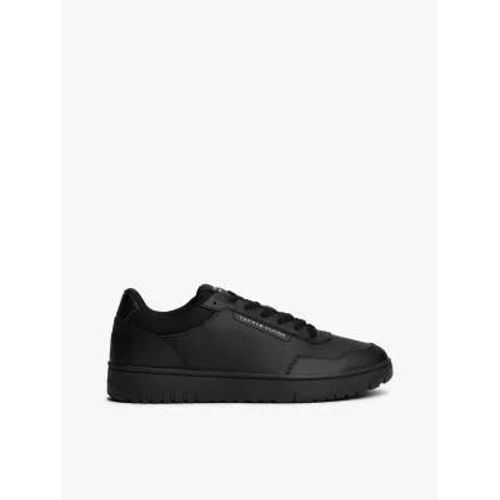 Chaussures De Basket Crantées En Cuir