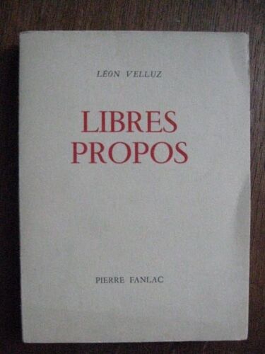 Libres Propos