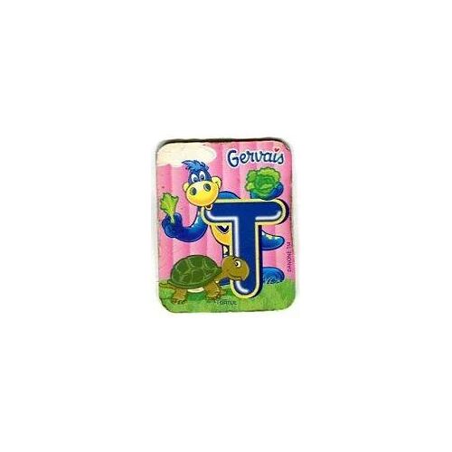 Magnet - Série Alphabet Les Animaux - " T Tortue " - Gervais - 2006