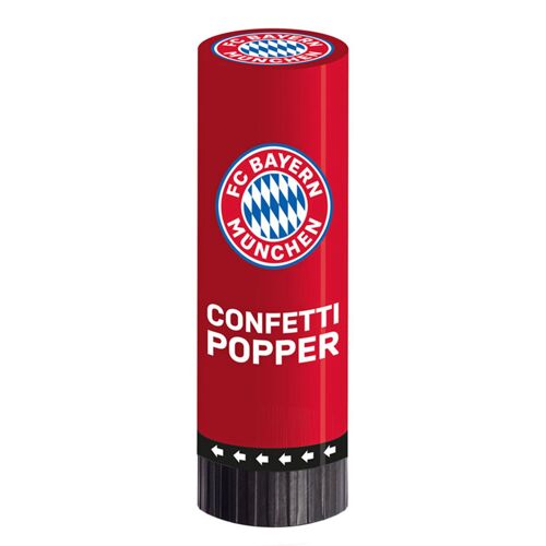 2 Canons à confetti FC Bayern Munich 15 cm