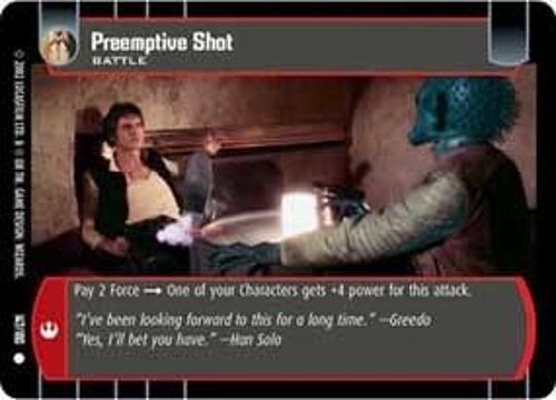 Tir Preventif - Star Wars Wotc - A New Hope