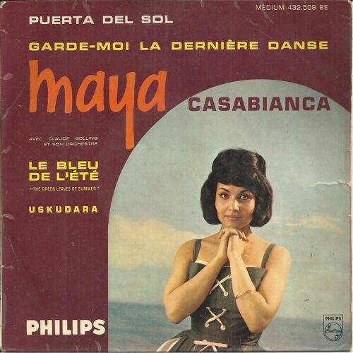 Puerta Del Sol (A. Lemon - H. Ithier) 3'00 - Uskudara (A. Lasry - A. Sandrine) 2'08 / Garde-Moi La Dernière Danse (D. Pomus, M. Shuman, A. Salvet, Llenas) 2'55 - Le Bleu De L'été Du Film "Alamo" 3'01