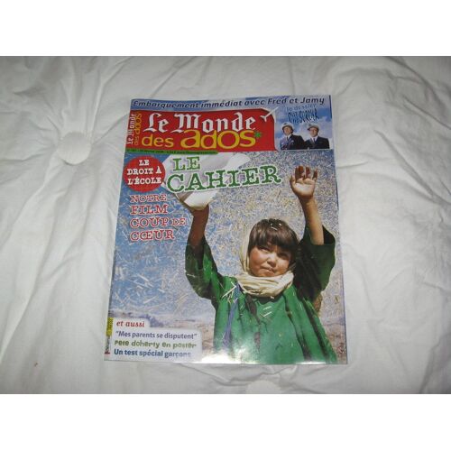 Le Monde Des Ado N° 181 : Le Cahier, Le Droit A L'ecole