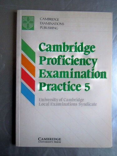Cambridge Proficiency Examination Practice 5 Student's Book: Bk. 5