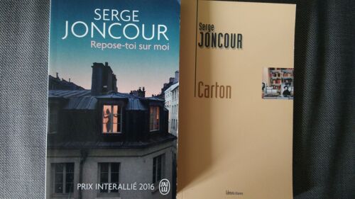 Serge Joncour, Repose-Toi Sur Moi + Carton
