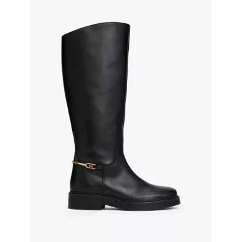 Bottes Cavalières En Cuir Monogramme Th