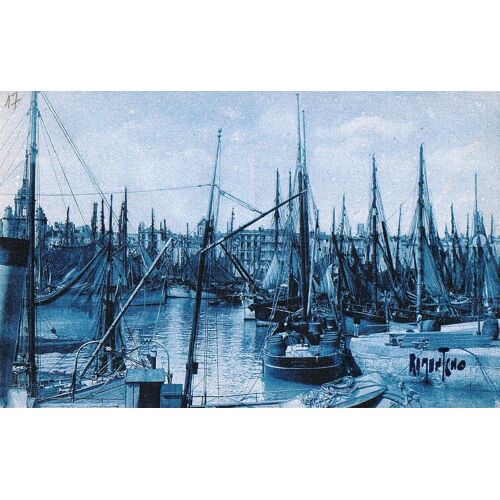 Carte Postale Ancienne, France, Charente Maritime ( 17 ), La Rochelle, Un Coin Du Port