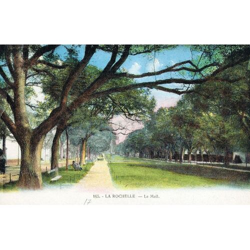 Carte Postale Ancienne, France, Charente Maritime ( 17 ), La Rochelle, Le Mail