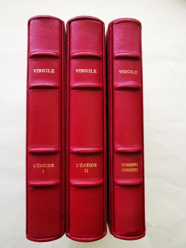 Virgile. Enéide, 2 Volumes ; Les Bucoliques, Les Géorgiques, 1 Volume. Union Latine D'editions.1958. Préfaces Et Traductions De Mario Meunier ; Illustrations D' Edy Legrand Et Berthold Mahn.