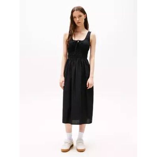 Robe Moulante En Popeline Longueur Midi