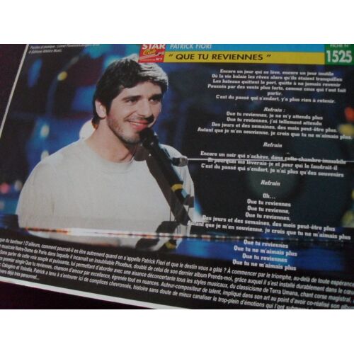 Fiche Chanson Star Club - Patrick Fiori Et Mary Mary
