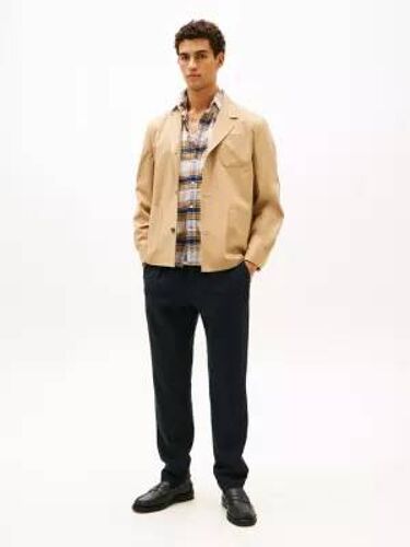 Pantalon Harlem Plissé En Sergé