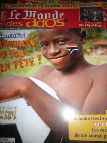 Le Monde Des Ados  N° 233 : L'afrique Du Sud En Fete