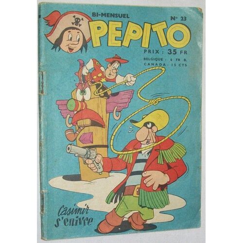 Pepito N°23  De 1955 Eo  N° 23 : Casimir S'enivre