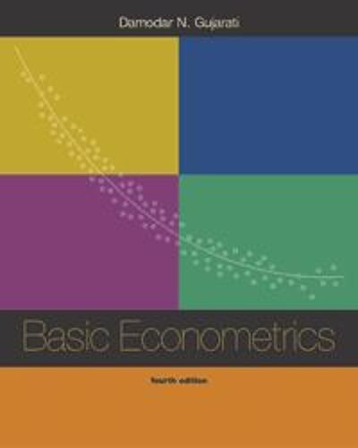 Basic Econometrics, 4th Edition With  Data Disk