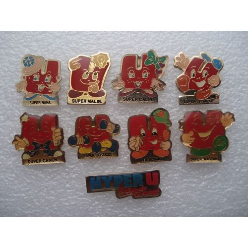 Lot De 9 Pin's U
