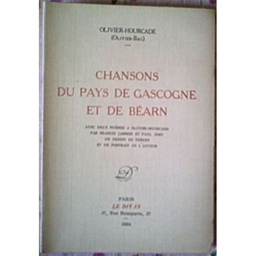 Chansons Du Pays De Gascogne Et De Béarn