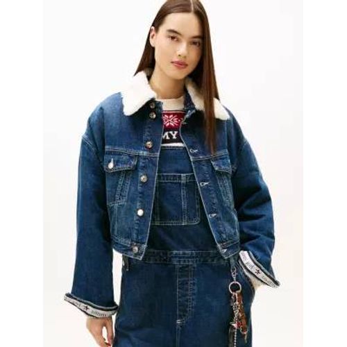 Veste Trucker Oversize Tommy Girl En Jean