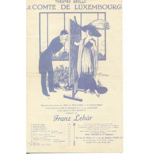 Le Comte De Luxembourg /Petit Mari