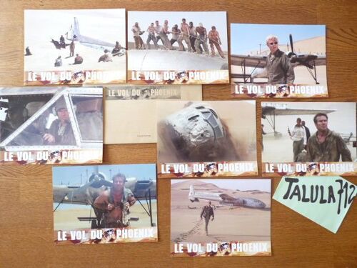 Le Vol Du Phoenix De John Moore - Jeu De 8 Photos D'exploitation Couleur