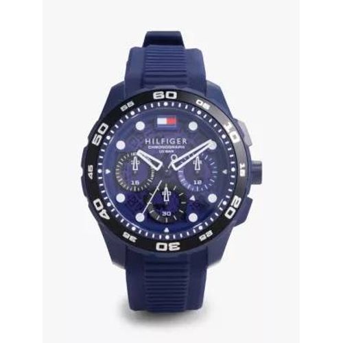 Montre Chronographe Bleue