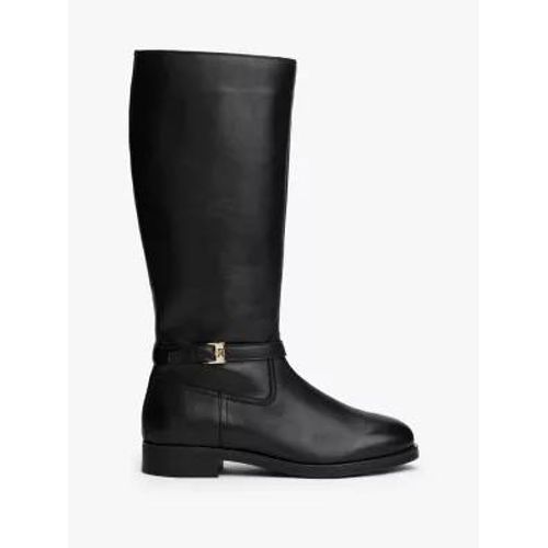 Bottes Cavalières En Cuir Monogramme Th