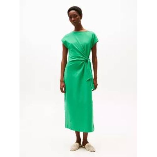 Robe Midi Moulante À Col Bateau