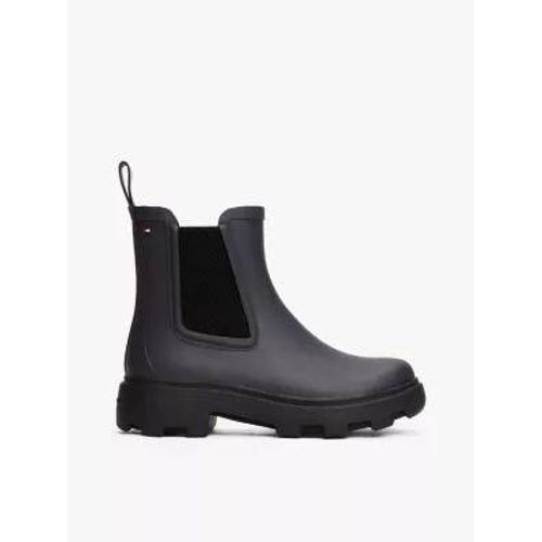 Bottines De Pluie En Caoutchouc Crantées