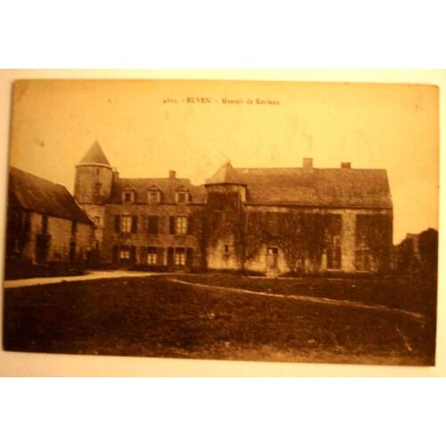 Carte Postale Ancienne Morbihan Elven Manoir De Kerleau