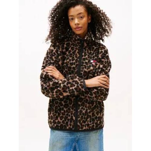 Sweat Oversize Zippé En Polaire À Badge Tommy