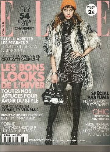 Elle  N° 3388 : La Vraie Vie De Charlotte Casiraghi (8 P.)/ Nicole Garcia (3 P.)/ Sebastien Loeb (4 P.)