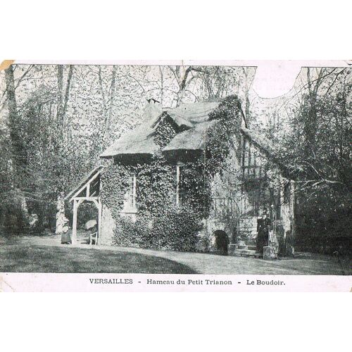Carte Postale Ancienne, France, Yvelines ( 78 ), Versailles, Hameau Du Petit Trianon, Le Boudoir