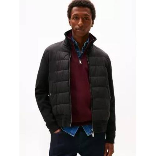 Veste Smart Casual Multitexture Zippée