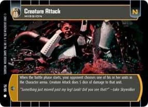 Creature Attack - Star Wars Wotc - Battle Of Yavin