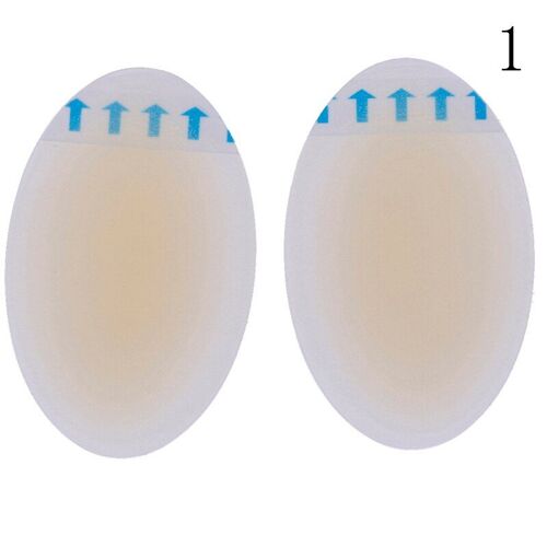Coussinets Autocollants Hydrocolloïdes Pour Les Pieds, 2 Pièces, Soins Du Talon, Soulagement De La Douleur, Ampoules, Oignons, Cors, Callosités, Bandages, Coussins Adhésifs