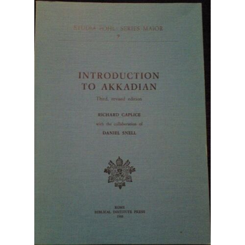 Introduction To Akkadian