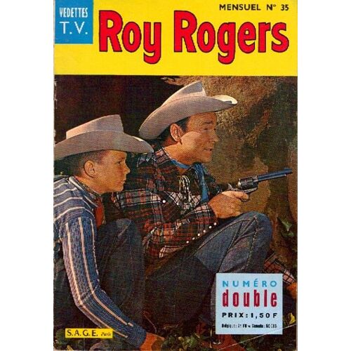 Roy Rogers  N° 35 : Mensuel N° 35 . Numéro Double .