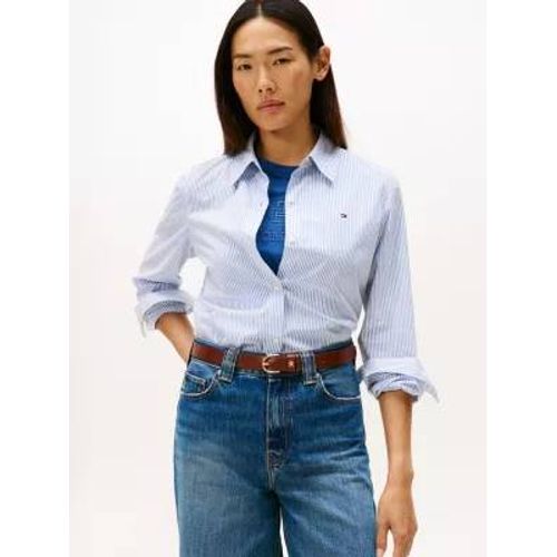 Chemise En Popeline À Drapeau Brodé