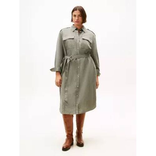 Robe Utilitaire Midi Décontractée Curve