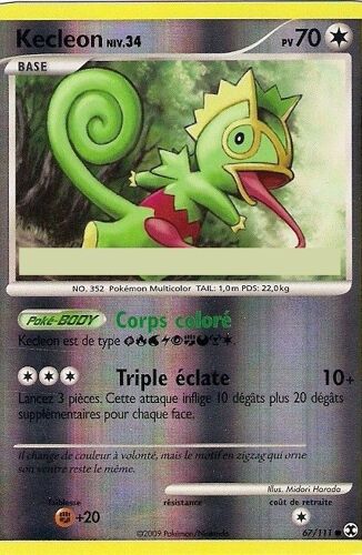 Kecleon Reverse -Rivaux Emergeants-  67/111