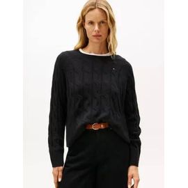 Pull Décontracté En Laine Douce Torsadée