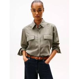 Chemise Utilitaire Décontractée Froissée