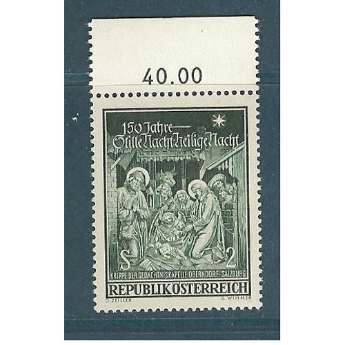 Autriche Année 1968 N° 1100 Neuf** 750ème Anniversaire Du Diocèse De Graz Seckau