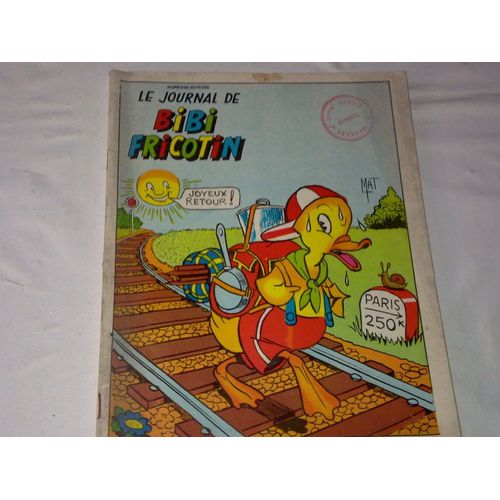 Album Le Journal De Bibi Fricotin N° 18 : Le Journal De Bibi Fricotin