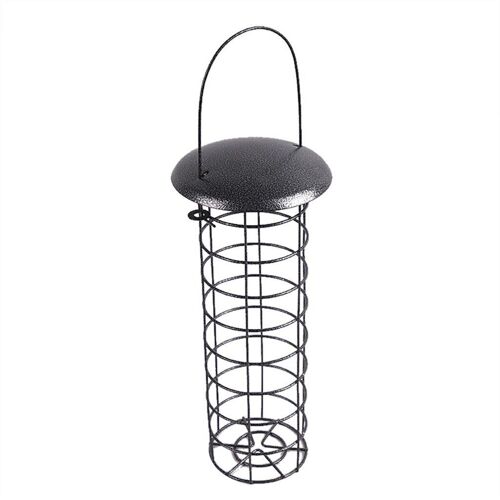Xm Mini Mangeoire Pour Oiseaux Extérieure En Métal Suspendus Mangeoires Fenêtre De Visualisation Pour Accessoires Pour Animaux De Compagnie De Décoration De Cour De Jardin