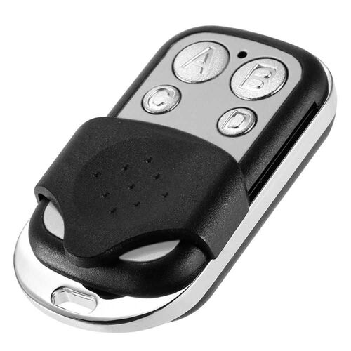 XM Duplicateur Code Fixe 433.92 mhz 4 Canaux Boutons ABCD Télécommande Programmable IR Transmetteur pour Porte Garage